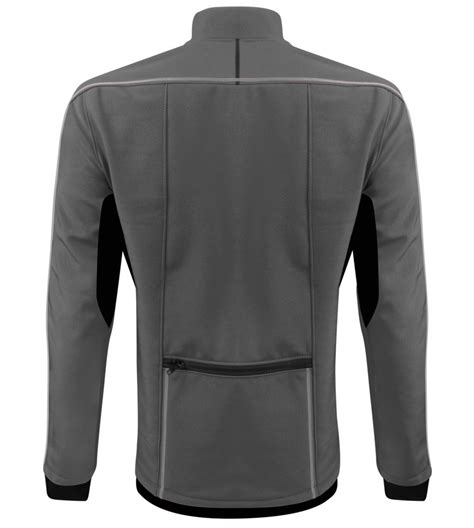 Men's USA Softshell Cycling Jacket - Quality Cold Weather Biking Coat