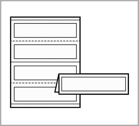 Tent Card Template Free Download - Printable Templates