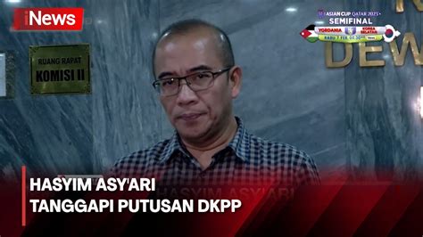 Hasyim Asy Ari Apapun Hasilnya Saya Tidak Mau Komentari Putusan Dkpp