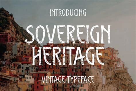 Sovereign Heritage Regular Font Xfontspro