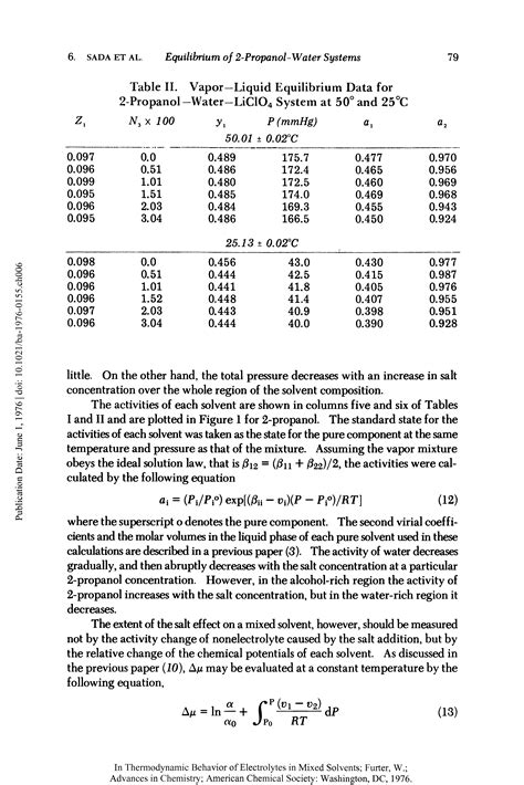 Vapor-liquid-equilibrium data, for - Big Chemical Encyclopedia