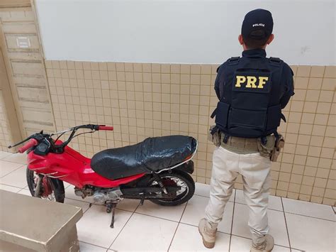 Prf Recupera Motocicleta Roubada Em Altamira Pa Pol Cia Rodovi Ria