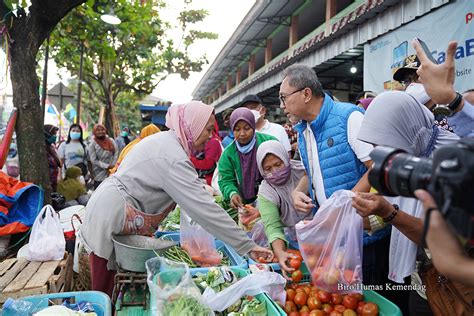 Mendag Kunjungi Pasar Wates Kulon Progo Yogyakarta Kementerian