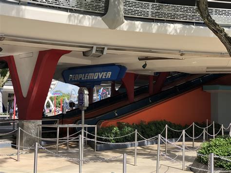 Magic Kingdom’s PeopleMover Now Listed as Currently Under Refurbishment