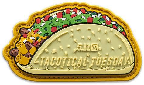 511 Tactical Taco Tical Patch Moralhöjare