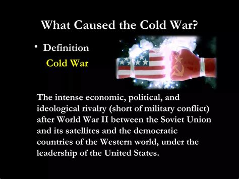 New Conflicts Will Change What Does The Term Cold War Mean - RYZE Superfoods