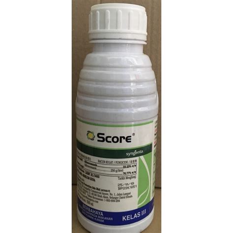 Original Syngenta Score Ml Racun Kulat Antraknos Bintik