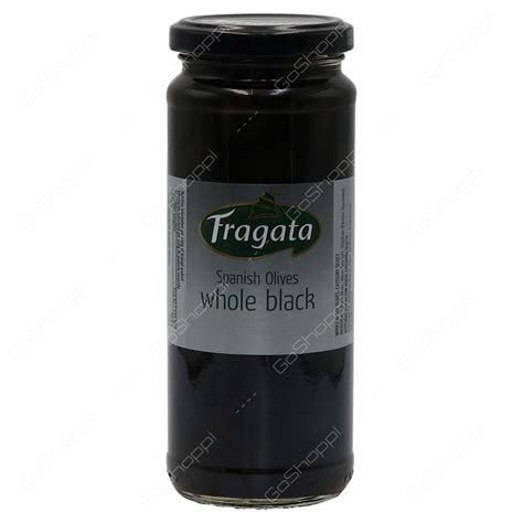 Fragata Spanish Olives Whole Black 340 g - Buy Online