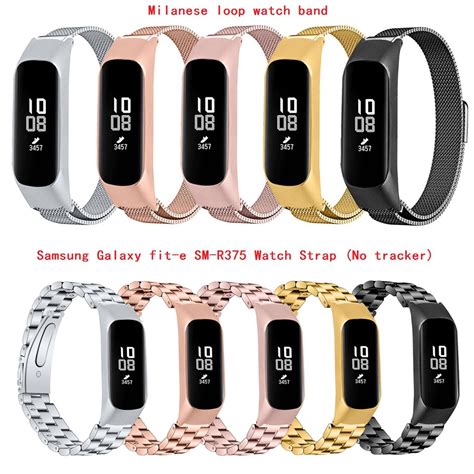 สายนาฬิกาข้อมือสแตนเลสสำหรับ Samsung Galaxy Fit E Sm R375 Not Fit