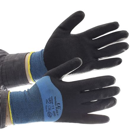 Uci Nitrilon Pvc Knuckle Coated Oil Resistant Gloves Ncn Flex K