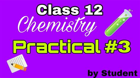 Class 12 Chemistry Practical Salts Analysis Ammonium Chloride Youtube