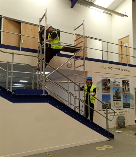 New Courses On Offer At Warren Access Book Pasma Towers On Stairs