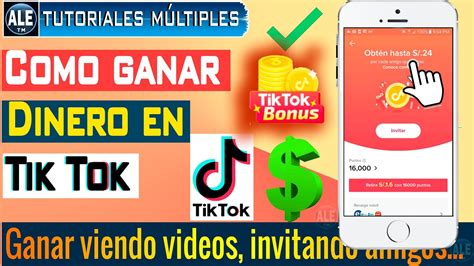 Como Ganar Dinero En TikTok YouTube