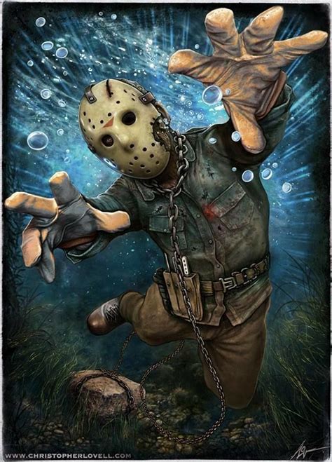 Jason Voorhees Friday The 13th Horror Fans Horror Horror Art