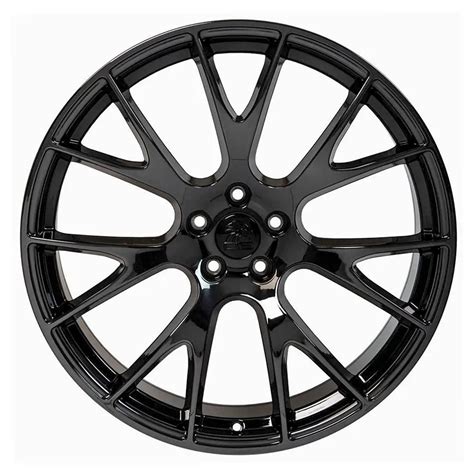 20" Hellcat Gloss Black wheel replacement for Chrysler 300 rim 9511051