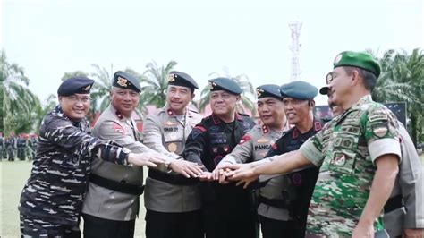 Wadankor Resmikan Mako Brimob I Polri Di Binjai Sumut Youtube