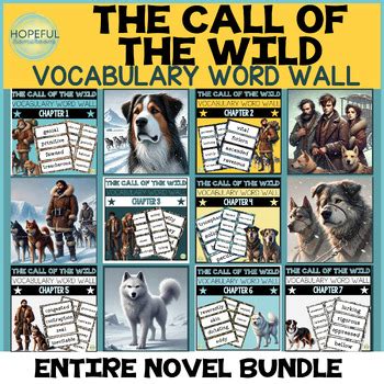 Call Of The Wild Vocabulary Words