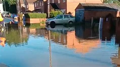 Storm Babet: Retford residents assess damage caused by flooding of River Idle | UK News | Sky News