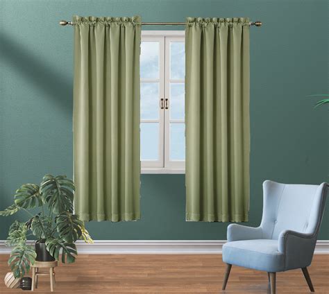 Eider And Ivory™ Makris Polyester Blackout Curtain Pair Wayfair