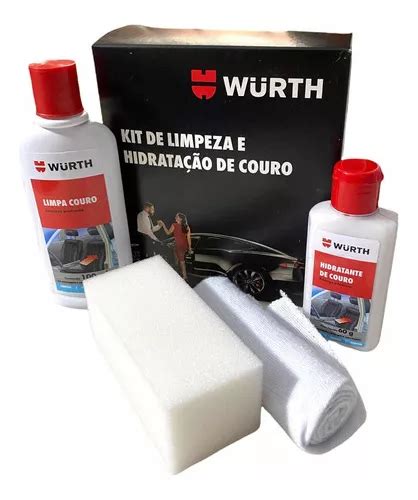 Kit Limpeza Hidrata O Couro Automotivo Limpa Hidrata Wurth Mercadolivre