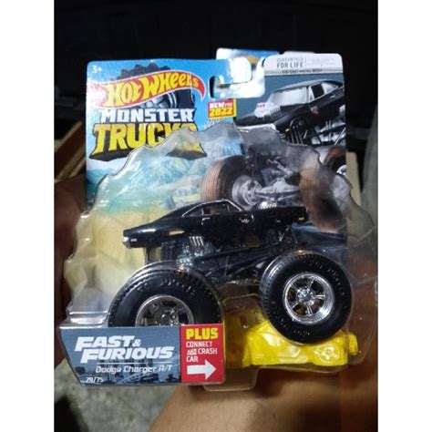 HOT WHEELS MONSTER TRUCK DODGE CHARGER R T FAST AND THE FURIOUS US PURCHASE Shopee