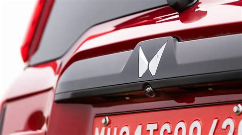 scorpio rear logo image scorpio   india carwale