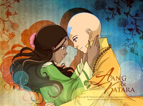 Avatar The Last Airbender Avatar Aang X Katara By Selinmarsou On Deviantart Aang And Katara