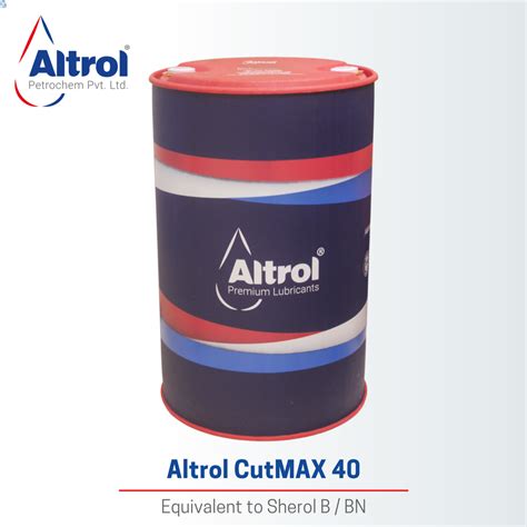 Altrol Cutmax Equivalent To Sherol B Bn At Rs Litre