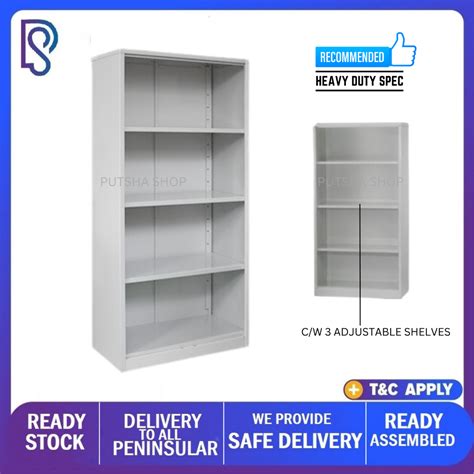 Putsha Shop Almarikabinet Besimetalsteel Full Height Open Shelf