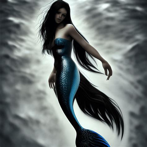 Beautiful Full Body Mermaid Woman · Creative Fabrica