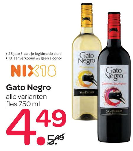 Gato Negro Witte Wijn Rode Wijn Folder Aanbieding Bij Spar Details