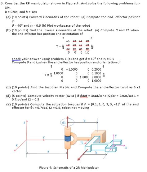 Consider The Rp Manipulator Shown In Figure And Chegg