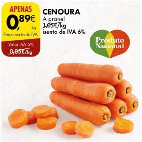 Promo O Cenoura A Granel Kg Em Pingo Doce