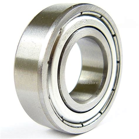 6200 SERIES 2RS ZZ RUBBER AND METAL SEALED SHIELDED BALL BEARINGS