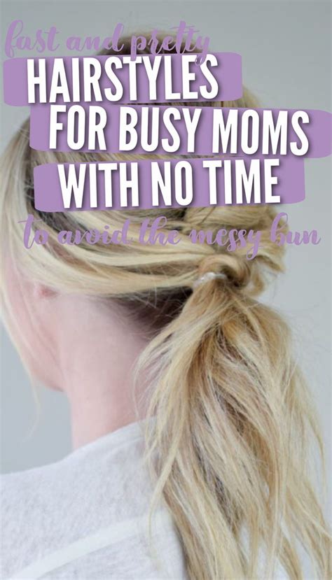 Easy Hairstyles For Moms With Long Hair Artofit