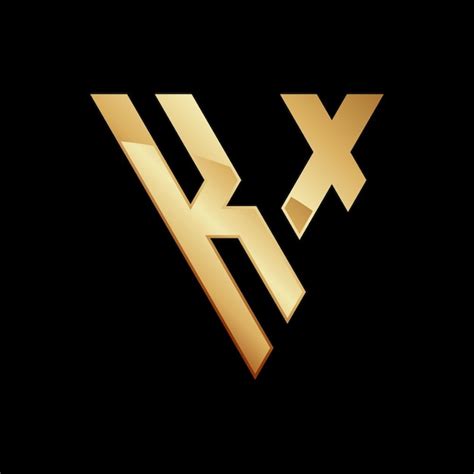 Diseño del logotipo de la letra k triangular Vector Premium