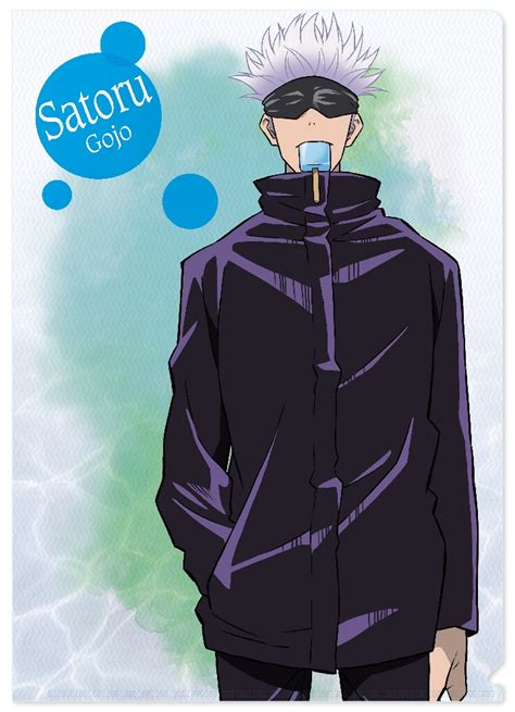 Jujutsu Kaisen Clear File Satoru Gojo Ice Series Newly Drawn