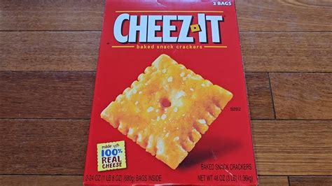 Costco Sale Item Review Kelloggs Cheez It Cheez It Its Cheese It