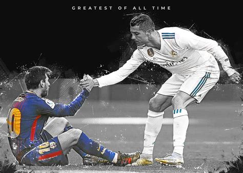 Messi Ronaldo Poster