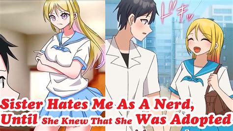 [manga Dub] My Sister Hates Me As An Introvert And A Nerd Until She