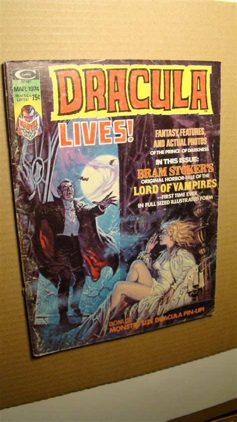 Dracula Lives V2 Issue 1 Colan Marcos ART Bram Stocker Comic Books