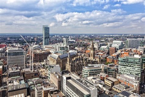 Manchester City Centre Skyline, Colour | Paul Grogan