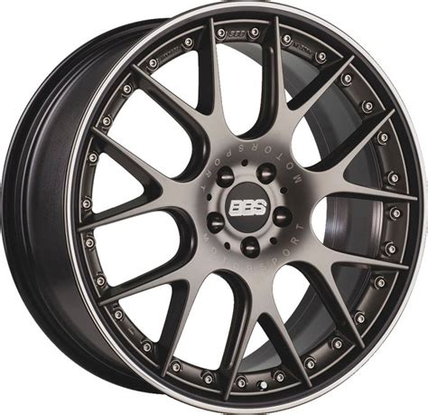 BBS CH RII Platinum Schwarz Felge 9x20 20 Zoll 5x120 Lochkreis HS