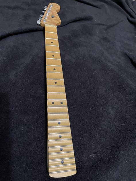 Warmoth Scalloped Stratocaster Neck Maple Maple Reverb