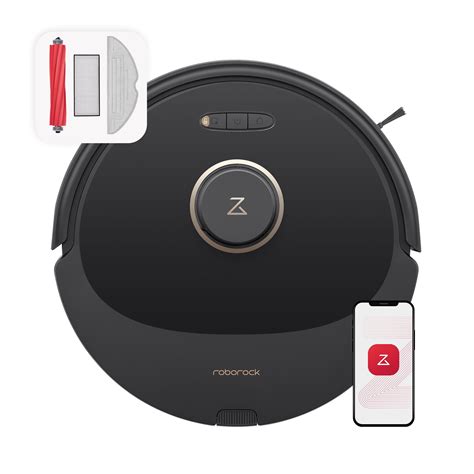Roborock Q8 Max Robot Vacuum and Mop, LiDAR Navigation, 5500Pa Suction ...