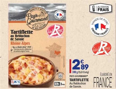 Promo Tartiflette Pays Gourmand Chez Aldi ICatalogue Fr