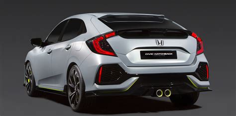 2017 Honda Civic Hatchback Prototype Revealed In New York