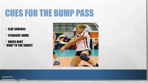 Volleyball Bump Pass Youtube