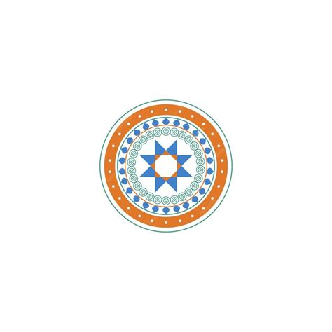 Premium Vector | Indian rangoli pattern vector