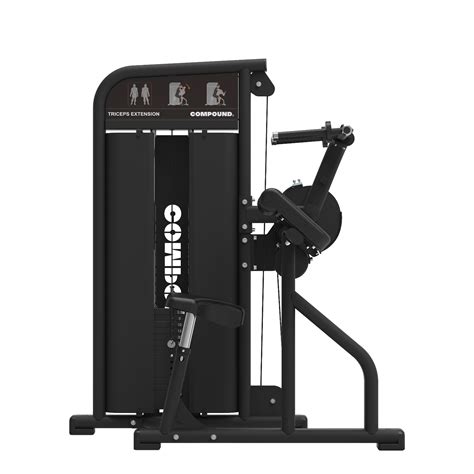 Platinum Series Seated Tricep Extension Compound Fitness Compound Fitness Equipment